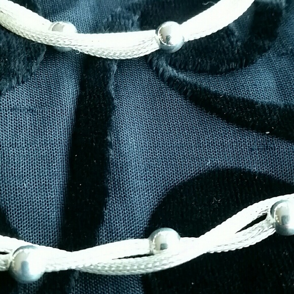 Sterling Silver Italian Necklace and Bracelet Set Giftable - Picture 2 of 8